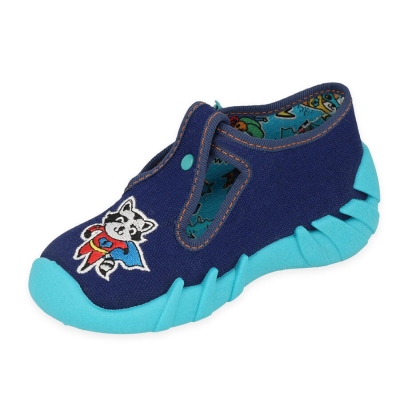 110P440 18 - chlapecké bačkorky Befado modré, HERO