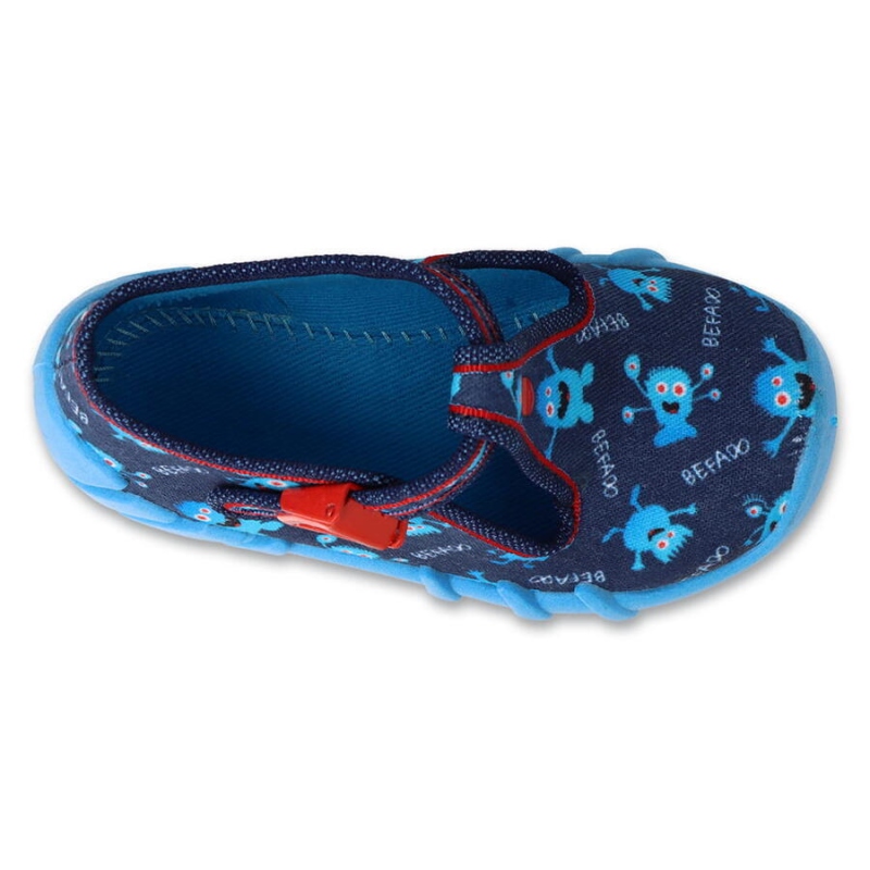 110P476 18 - chlapecké bačkorky Befado modré