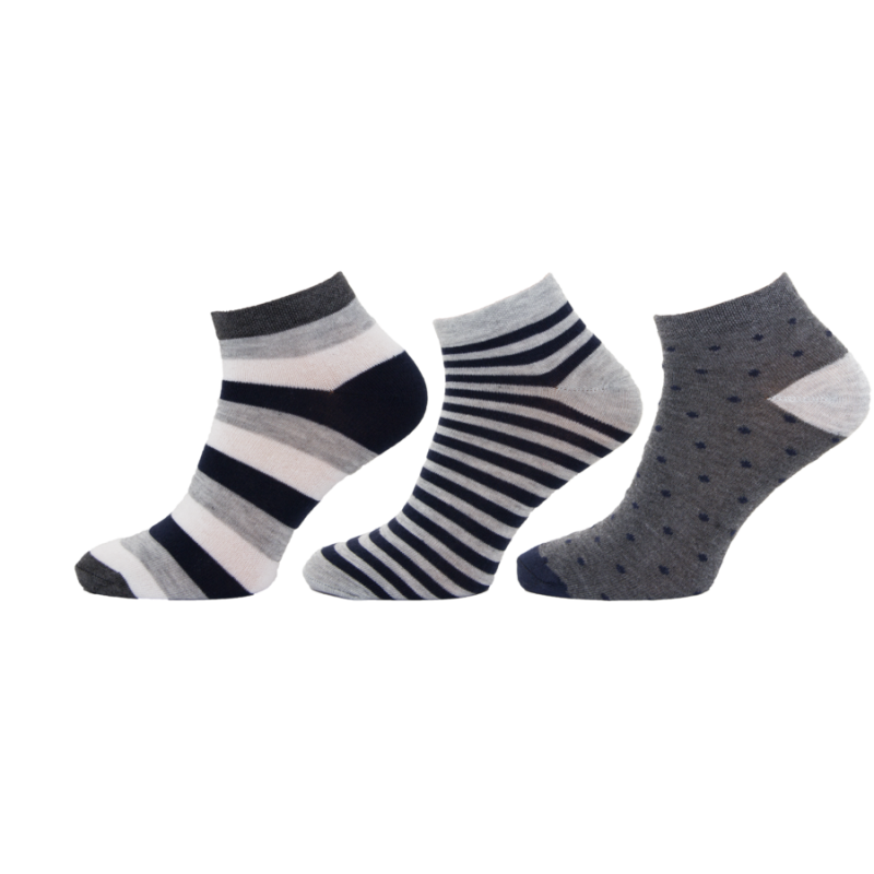 1127 - pánské kotníkové ponožky, 27-29 (41-43)