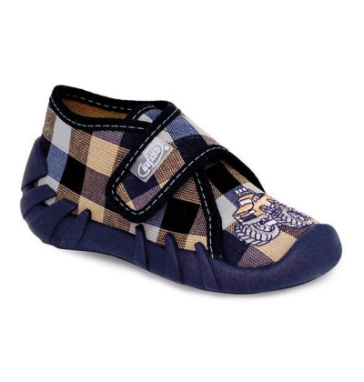 112P086 20 - chlapecké bačkorky Befado, auto