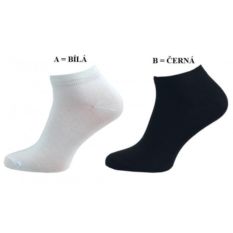 1130 A (165N/A) kotníkové pon., BÍLÁ 24-25 (37-38)