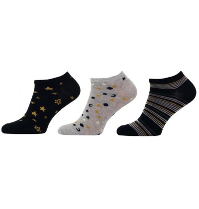 1139 - dámské kotníkové ponožky, 23-25 (36-38)