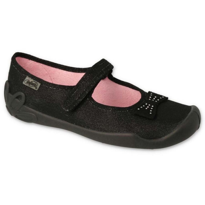 114X240 - dív.níz.-suchý zip.,černá, mašlička