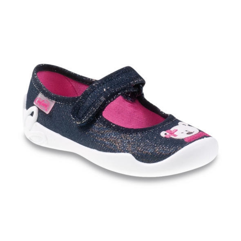 114X270 - dív.níz.-suchý zip,lesklá černá, méďa