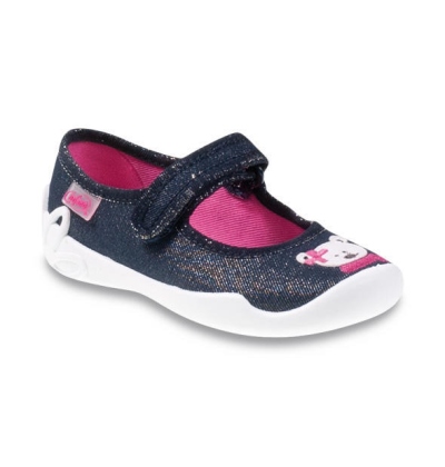 114X270 - dív.níz.-suchý zip,lesklá černá, méďa