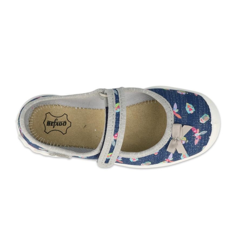 114X445 - dívčí balerínky Befado, kožená stélka