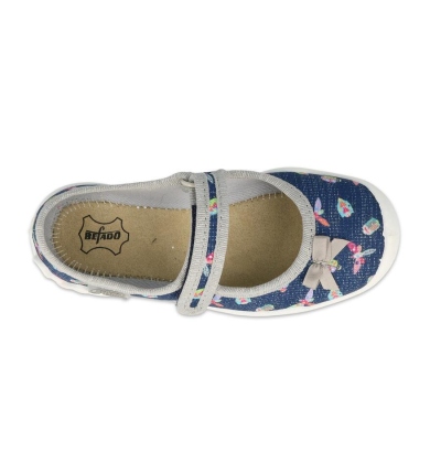 114X445 - dívčí balerínky Befado, kožená stélka