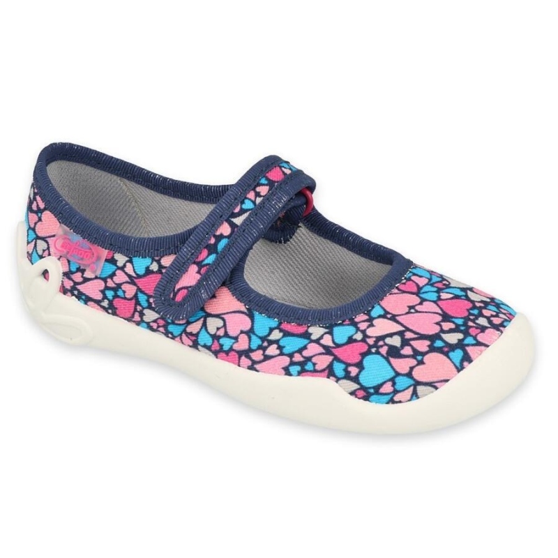 114X475 - dívčí balerínky Befado, srdíčka