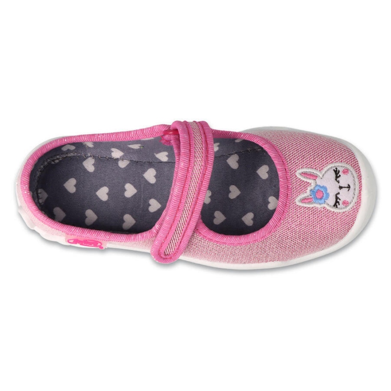 114X509 - dívčí balerínky Befado růžové