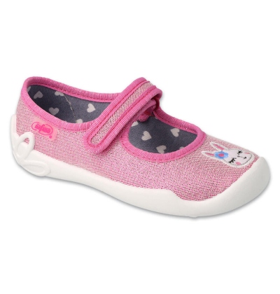 114X509 - dívčí balerínky Befado růžové