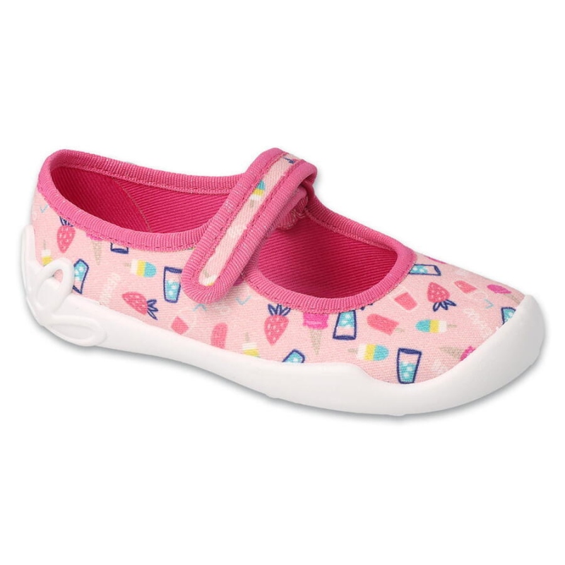 114X522 - dívčí balerínky Befado růžové, léto