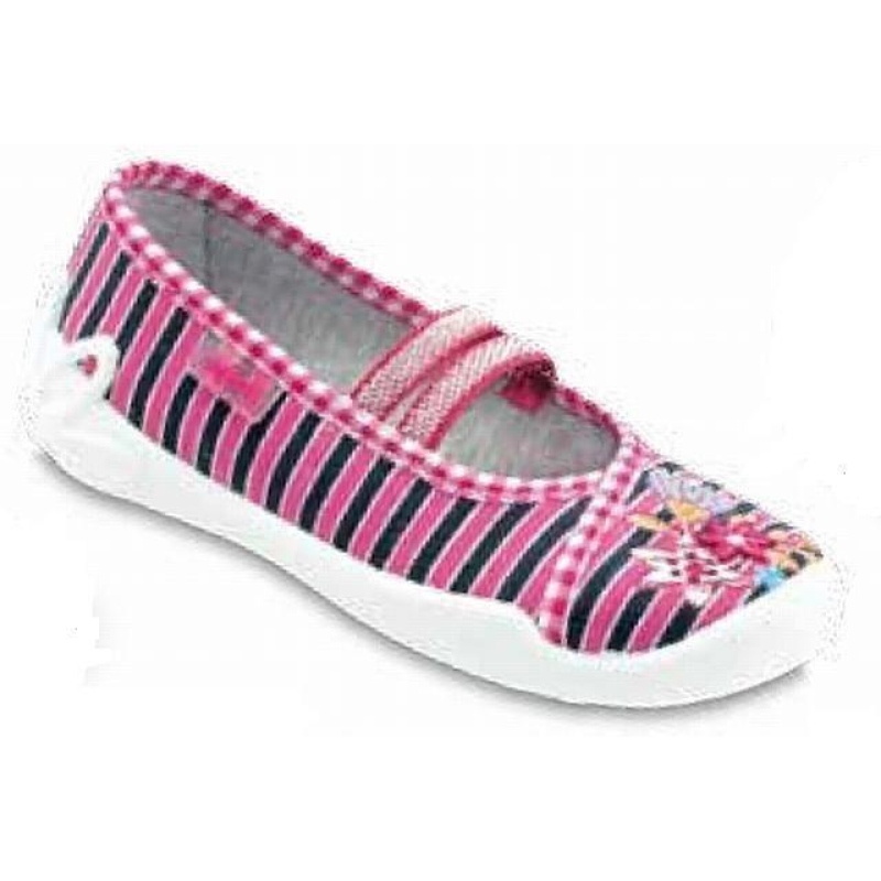 116X058 25 - dívčí balerínky Befado, proužky