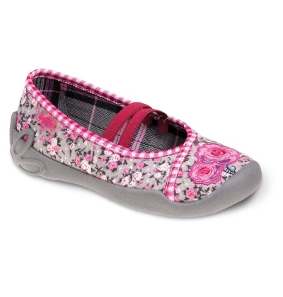 116X070 25 - dívčí balerínky Befado, růžičky