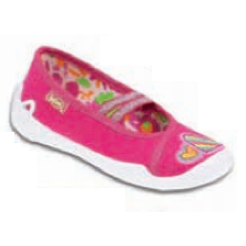 116X104 25 - dívčí balerínky Befado, 2 srdce