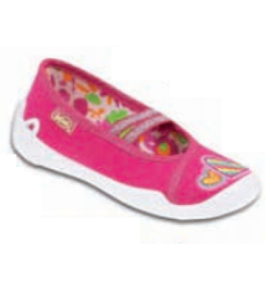 116X104 25 - dívčí balerínky Befado, 2 srdce