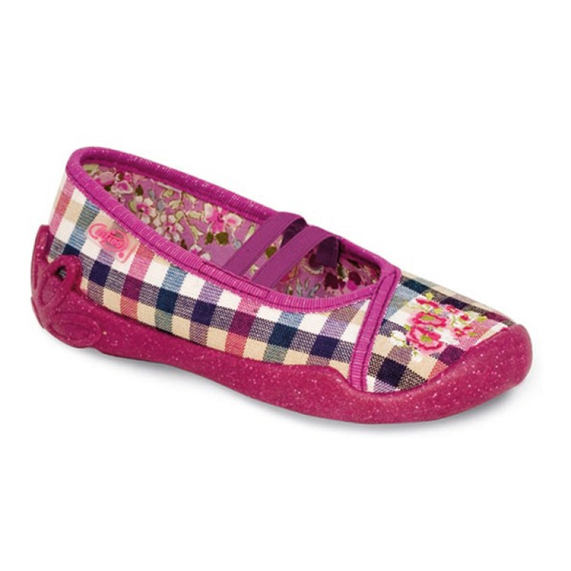 116X129 27 - dívčí balerínky Befado,kostka fialová