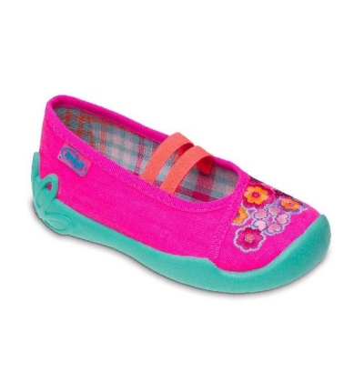 116X137 25 - balerínky na 2 gumky, neon růžová