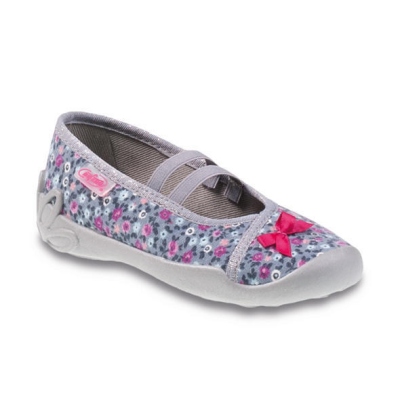 116X227 25 - dív.níz., 2 g., šedá+kyti vzor, mašle