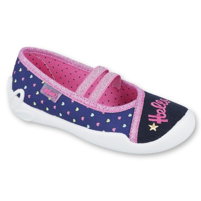 116X255 25 - dív.níz., 2 g., modrá, srdíčka, HELLO