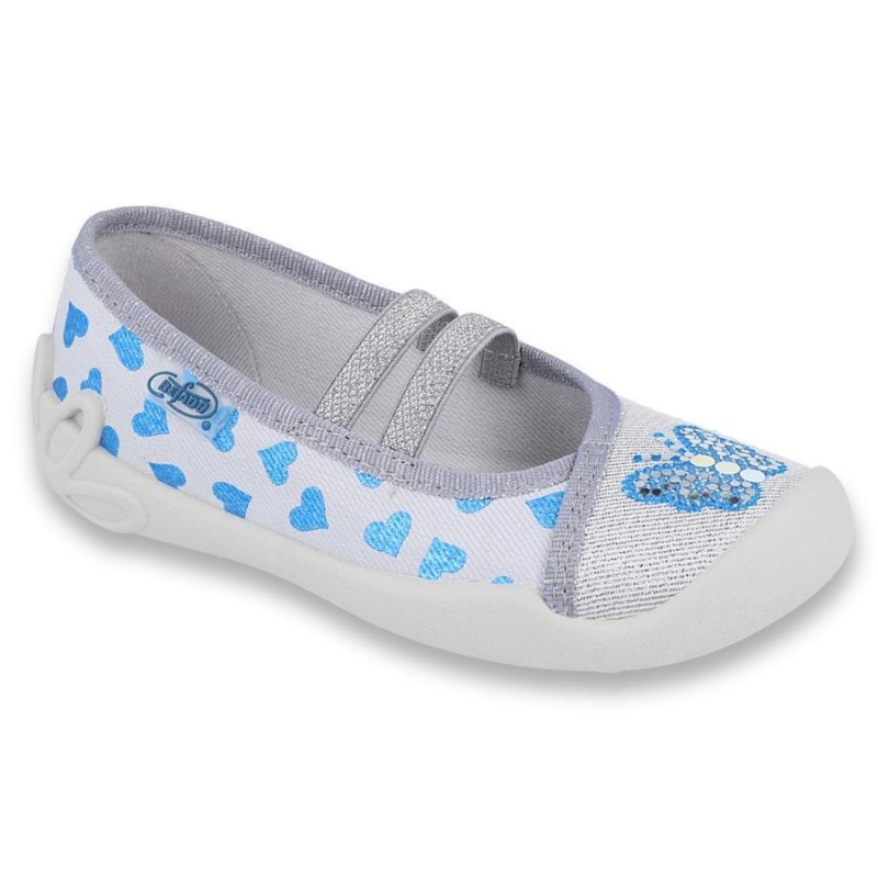 116X267 25 - dív.níz., 2 g., šedá, srdíčka, motýl