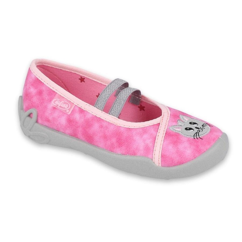 116X290 25 - dívčí balerínky Befado 2 gumky, kočka