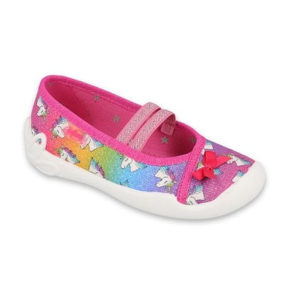 116X296 25 - dívčí duhové balerínky Befado, koníci