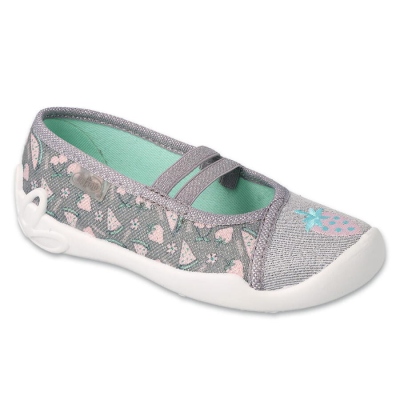 116X317 25 - dívčí balerínky Befado 2g, jahody