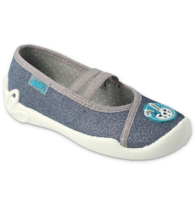 116Y298 31 - dívčí balerínky Befado, zajíček