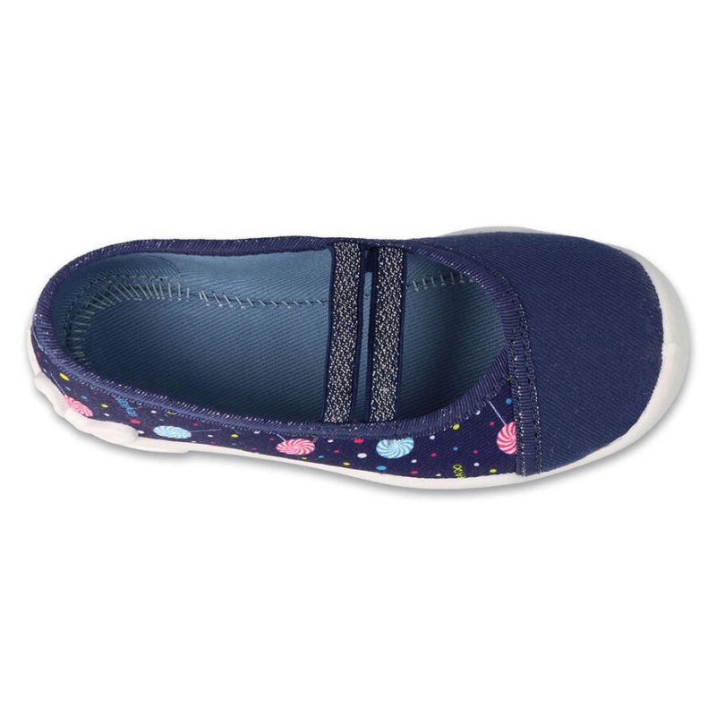 116Y316 31 - dívčí balerínky Befado 2g, modré