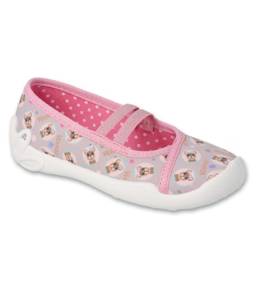 116Y325 - dívčí balerínky Befado 2g, pejsci