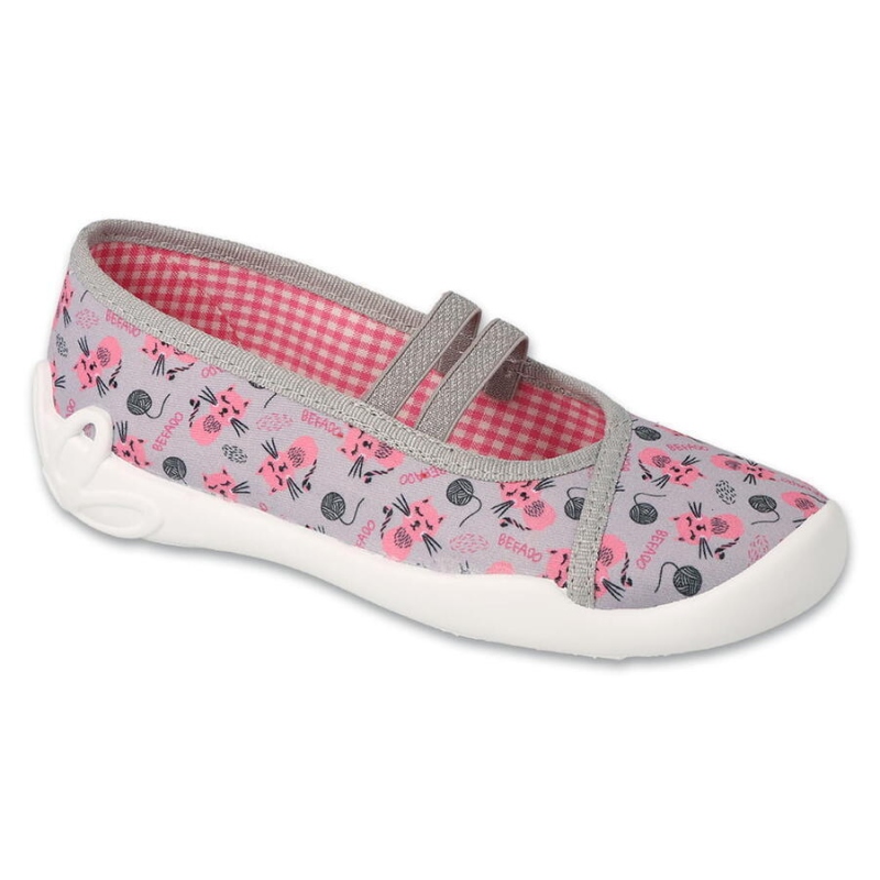 116Y327 - dívčí balerínky Befado 2g, kočičky