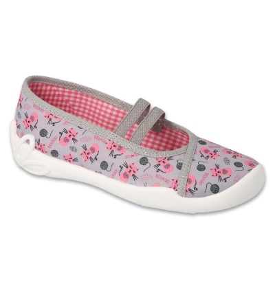 116Y327 - dívčí balerínky Befado 2g, kočičky