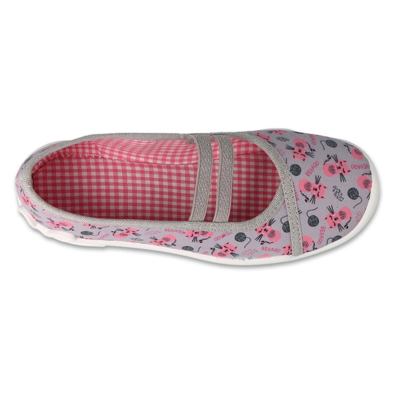 116Y327 - dívčí balerínky Befado 2g, kočičky