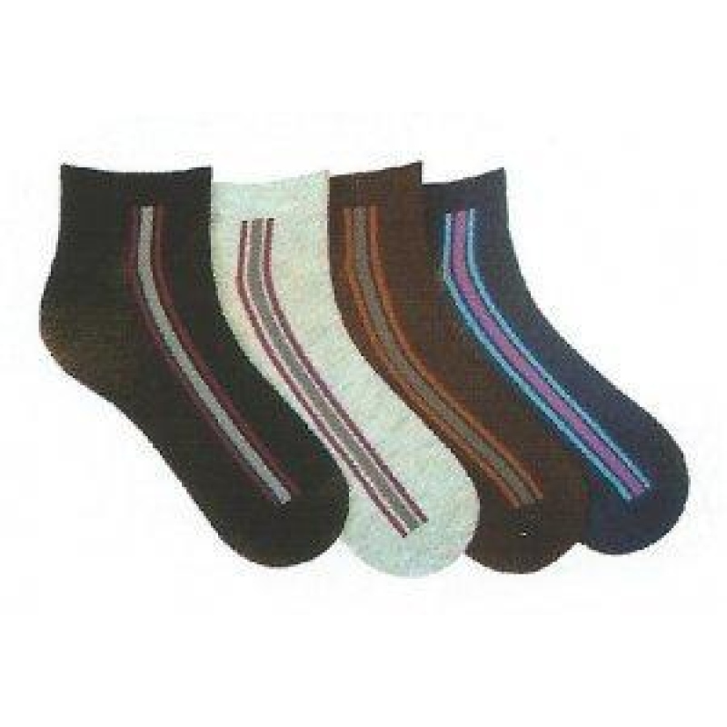 120N - pánské kotníkové, pruh, 27-29 (41-43)