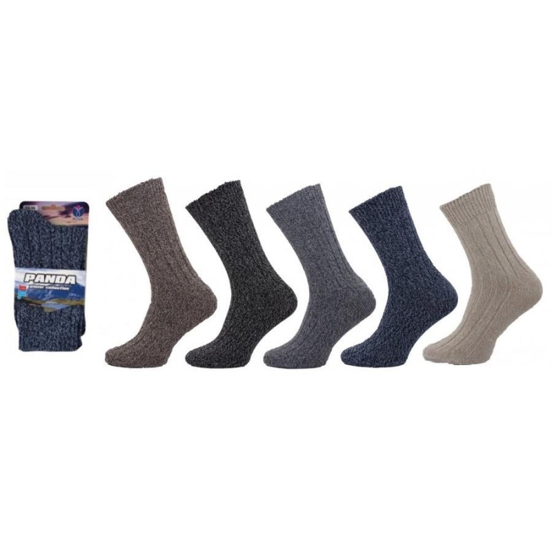 1222 - TEPLÉ ponožky PANDA, vel. 35-38