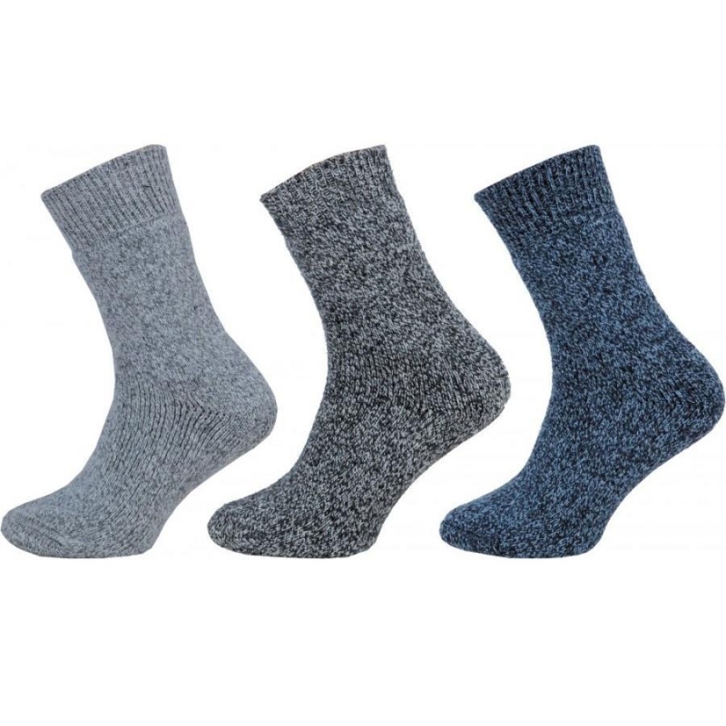 1241 (90N) NORSKÉ PONOŽKY s vlnou, 23-25 (36-38)