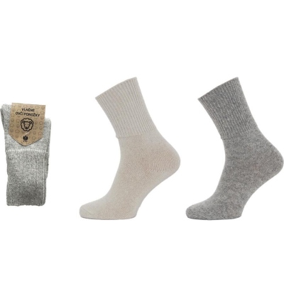 1259 - ponožky vlněné ovčí - zdravotní lem