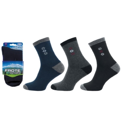 1260 (152N) Pánské froté ponožky, 28-29 (42-43)