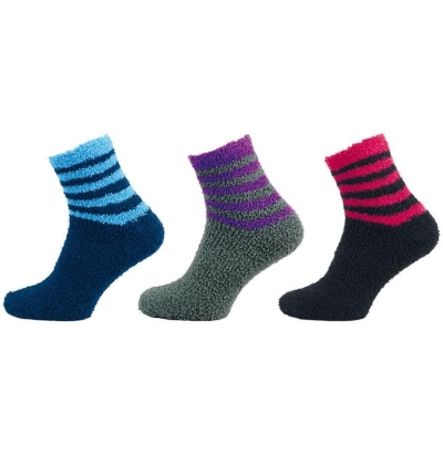 1265 (84N) SPACÍ PONOŽKY proužky, 24-25 (37-38)