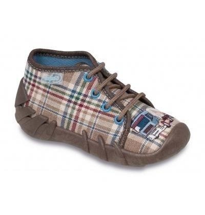 130P018 18 - chlapecké šněrovací bačkorky,náklaďák