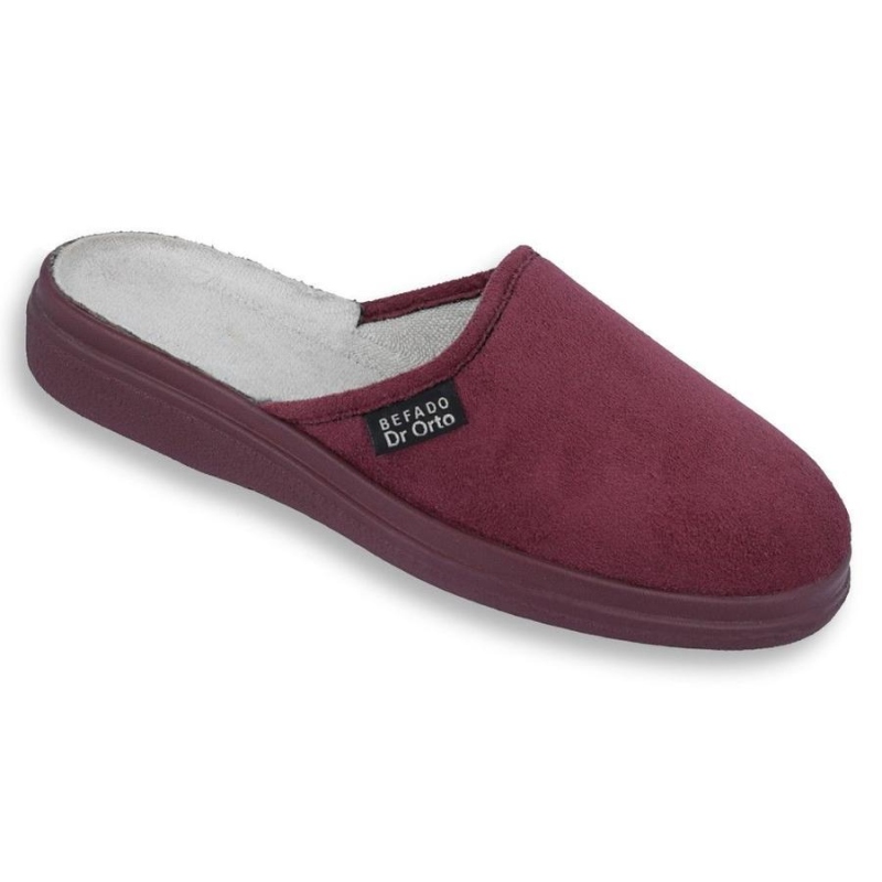 132D011 - Befado Dr.ORTO - pantofle dámské vínové