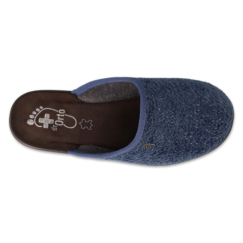 133D001 36 - Dr.ORTO Home - dámské pantofle modré