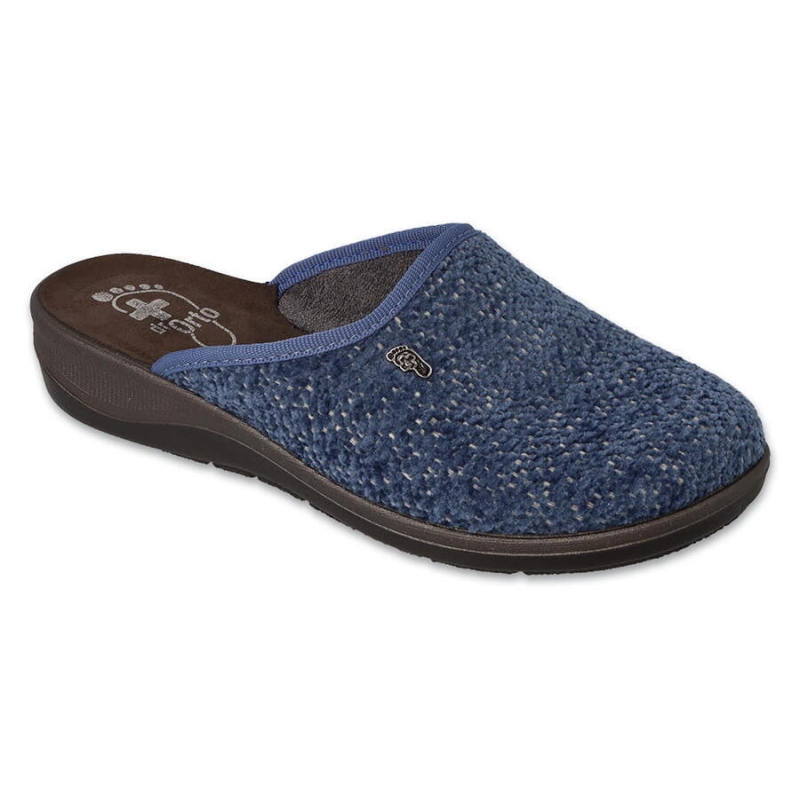 133D001 36 - Dr.ORTO Home - dámské pantofle modré