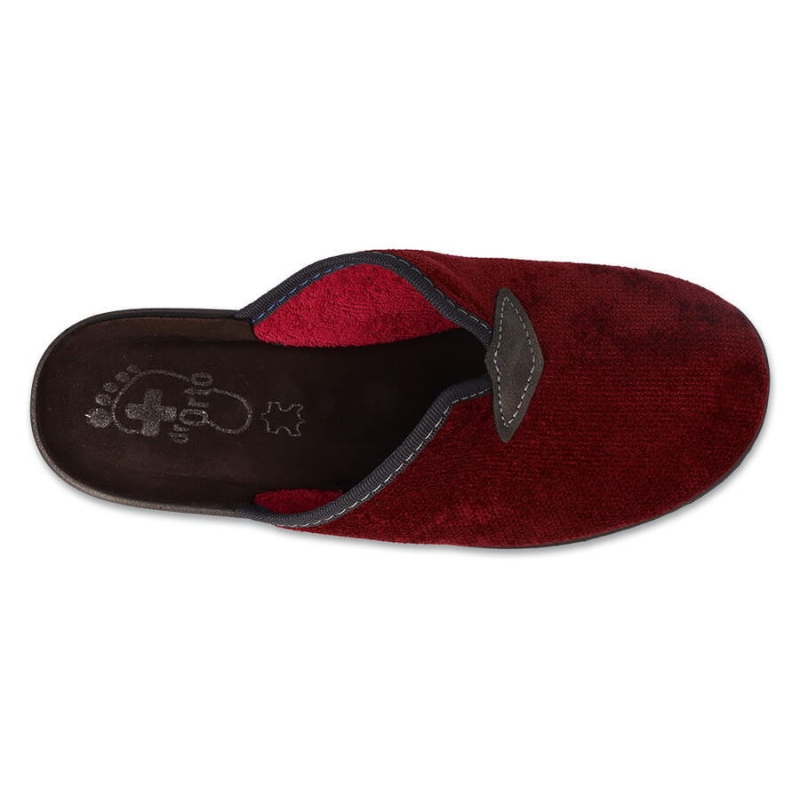 135D002 36 - Dr.ORTO Home - dámské pantofle bordó