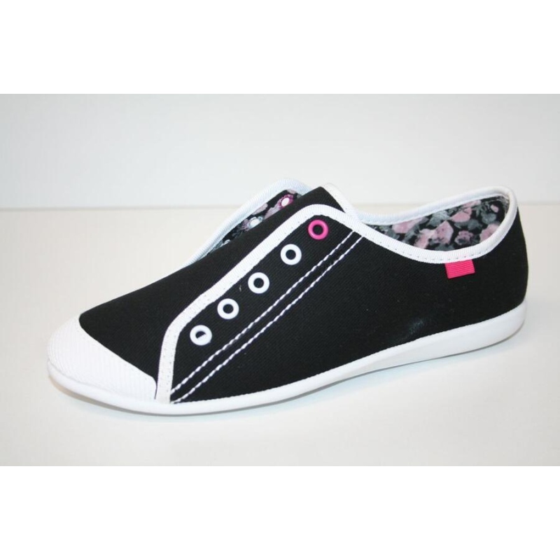 150Q010 36 - tenisky Befado bez tkaniček, černé