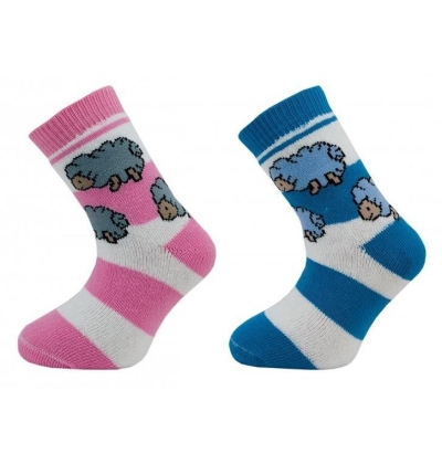 1521 B (67S) OVEČKA, froté, 14-15 (21-23) MODRÁ