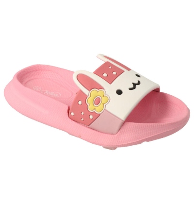 152X001 26 - dětské pantofle Befado ANIMALS růžové