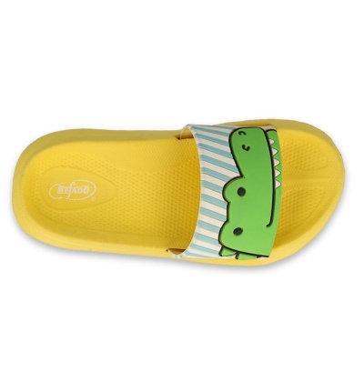 152X003 26 - dětské pantofle Befado ANIMALS žluté