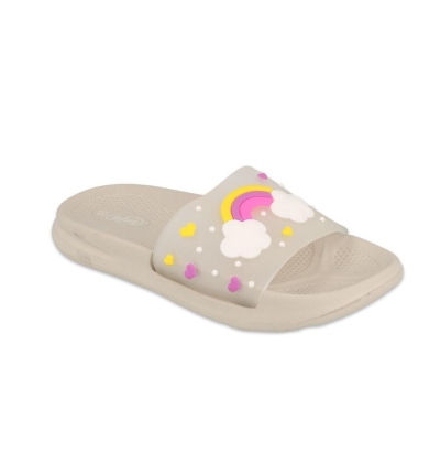 152Y005 28 - dětské pantofle Befado SPACE, duha