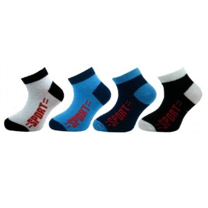 1541 (128N) dětské kotníkové SPORT, 16-17 (24-26)